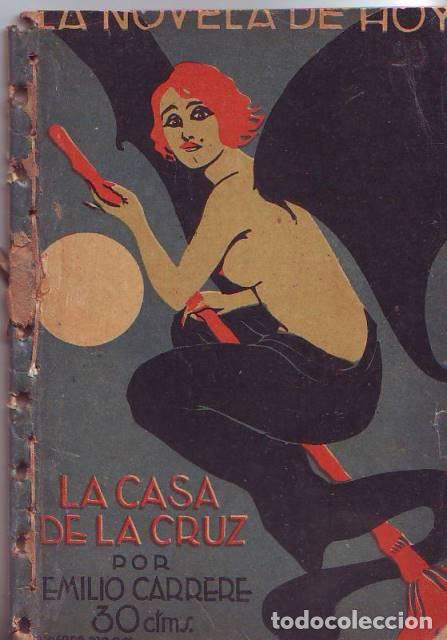 B&uuml;cher: CARRERE, Emilio.- - La casa de la cruz. Ilustr. de Izquierdo Dur&aacute;n.