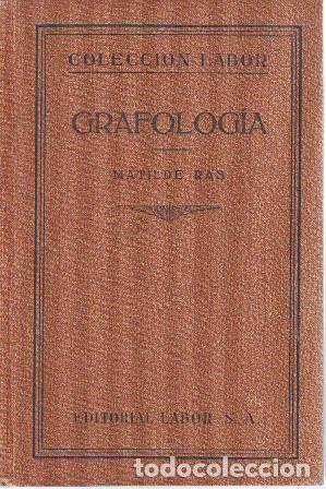 Libros: RAS, Matilde.- - Grafolog&iacute;a. Las grandes revelaciones de la escritura.