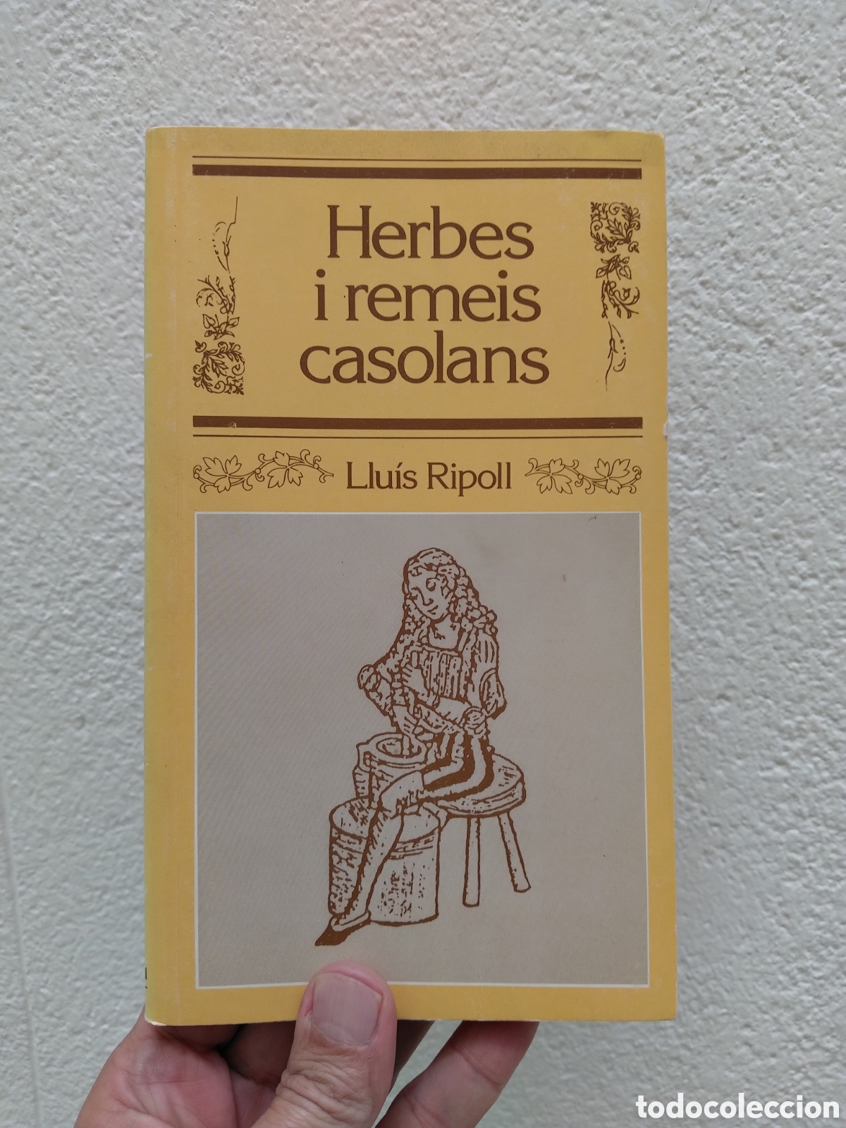 Libros: HERBES I REMEIS CASOLANS POR LLU&Iacute;S RIPOLL - EDICI&Oacute;N ESPECIAL PARA LA EDITORIAL H.M.B., 1985 -
