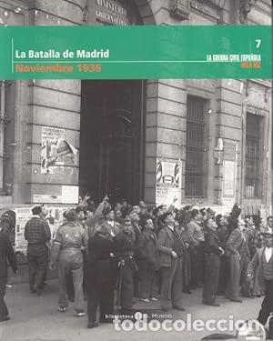 Libros: La Batalla de Madrid. Noviembre 1936.