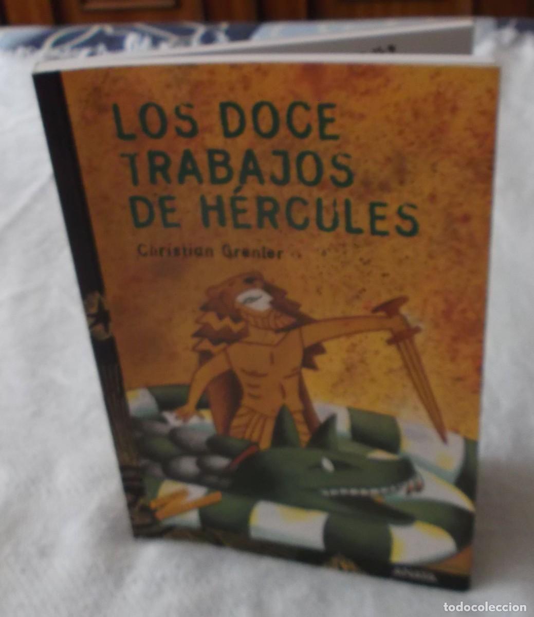 Libros: los doce trabajos de hercules Christian Grenier Anaya