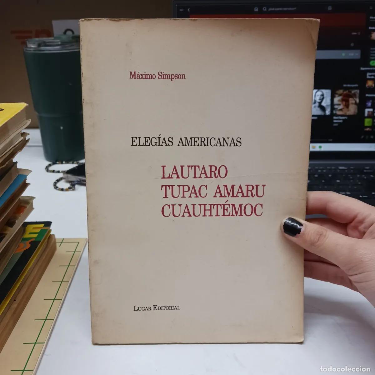 Libros: Elegias americanas (det.) - Maximo Simpson - Foto 1