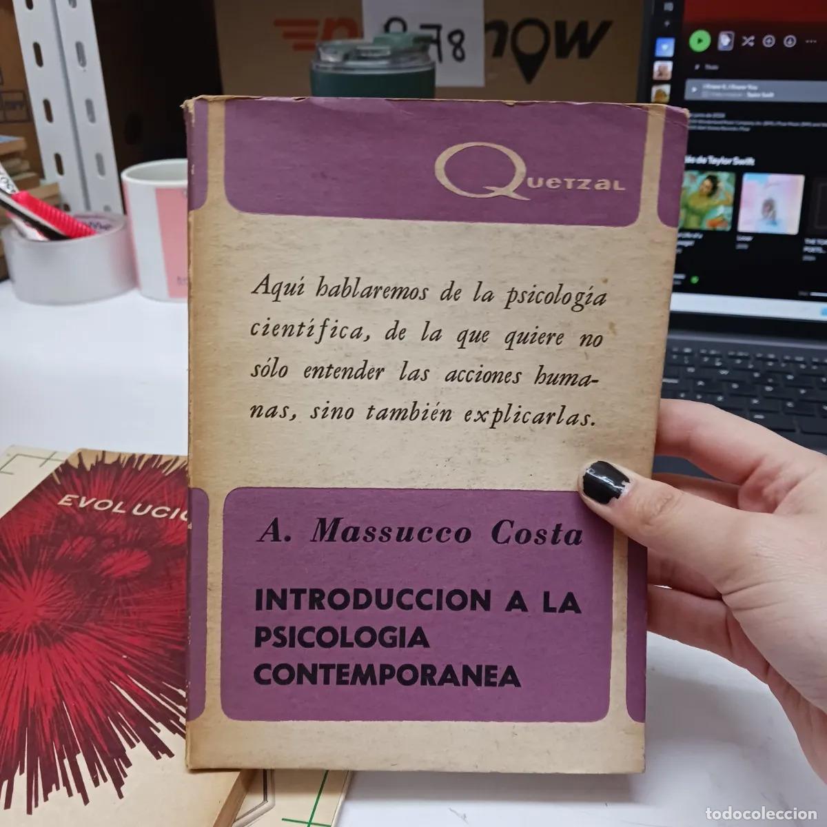 Livres: Introduccion a la psicologia contemporanea - Massucco Costa