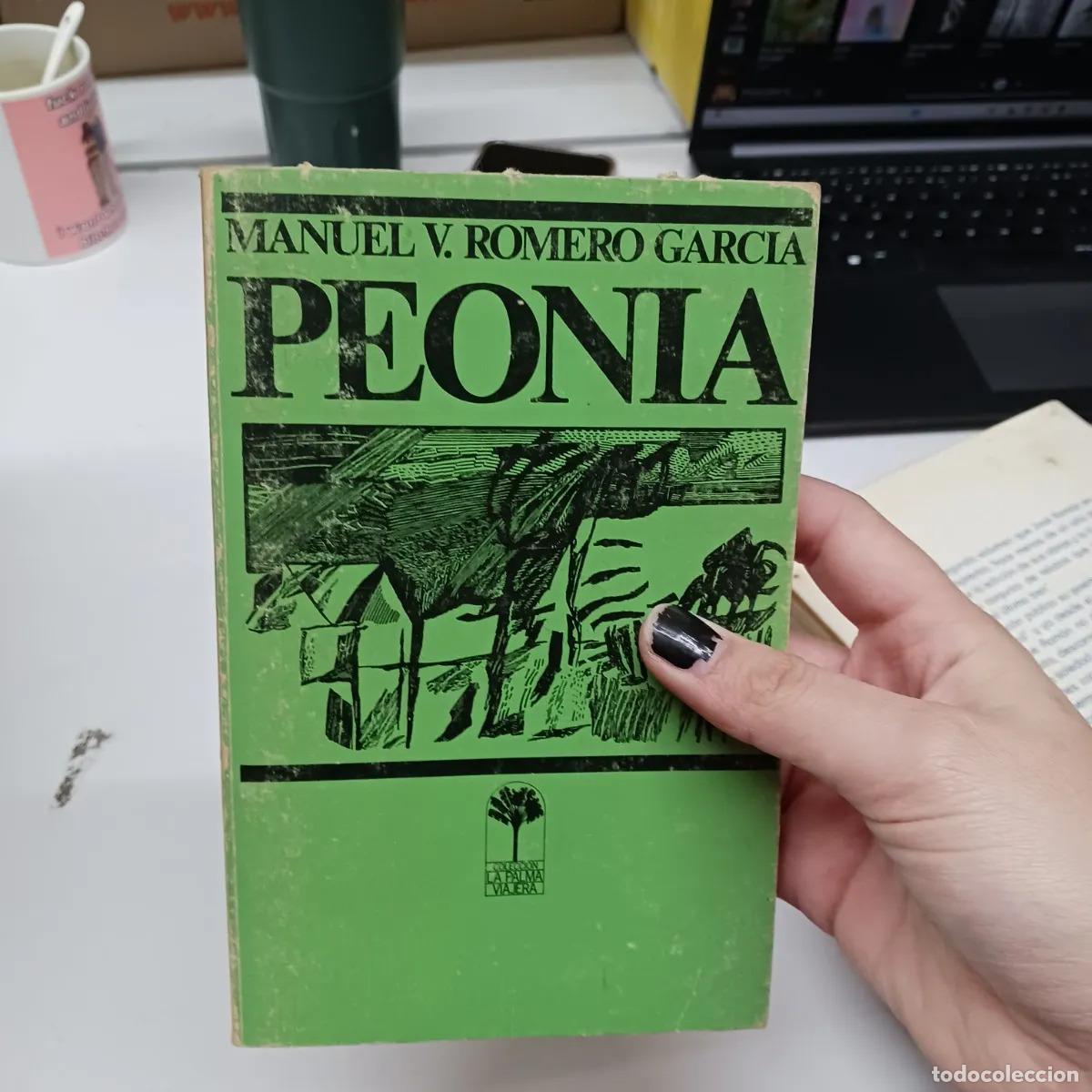 Libros: Peonia - Manuel V. Romero Garcia - Foto 1