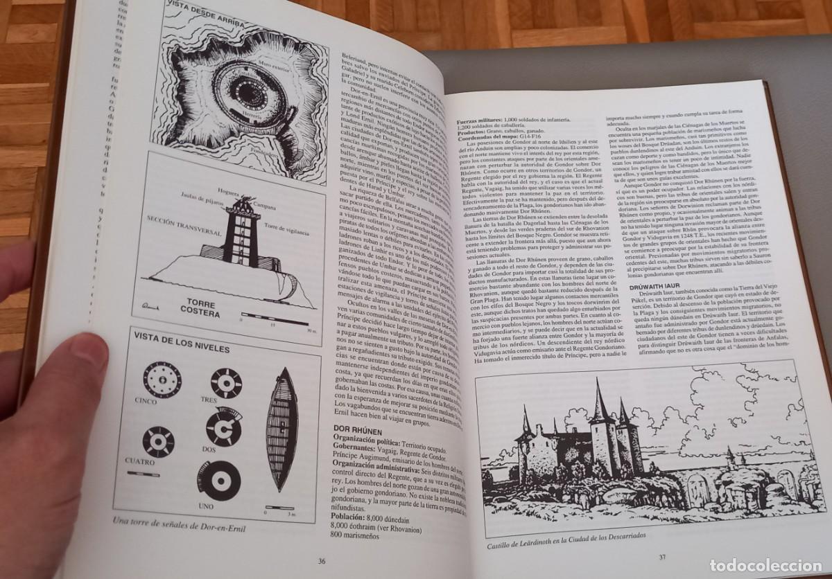 Libros: Atlas del noroeste de la tierra media. Mark Rabuck 1994 - Foto 2