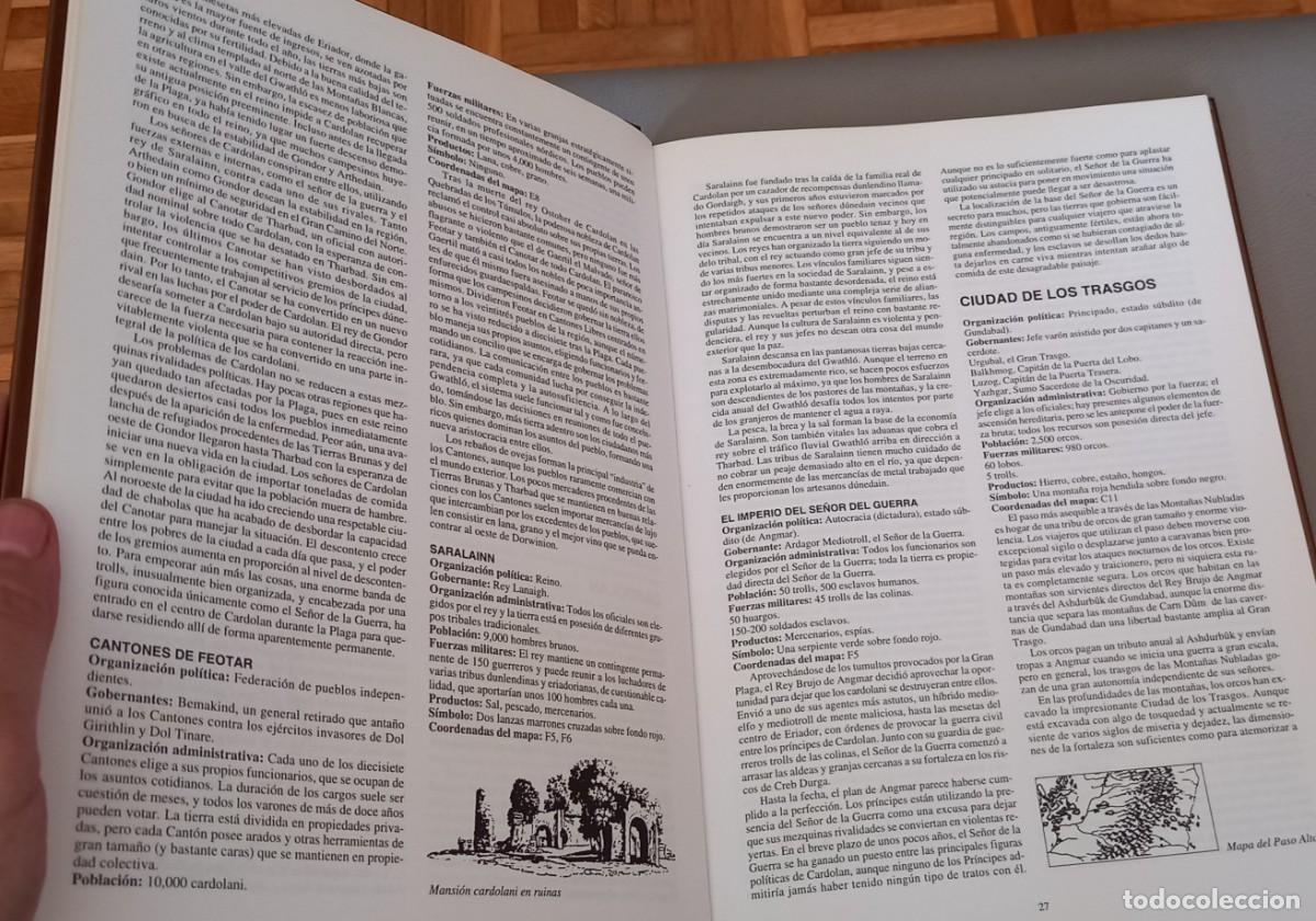 Libros: Atlas del noroeste de la tierra media. Mark Rabuck 1994 - Foto 3