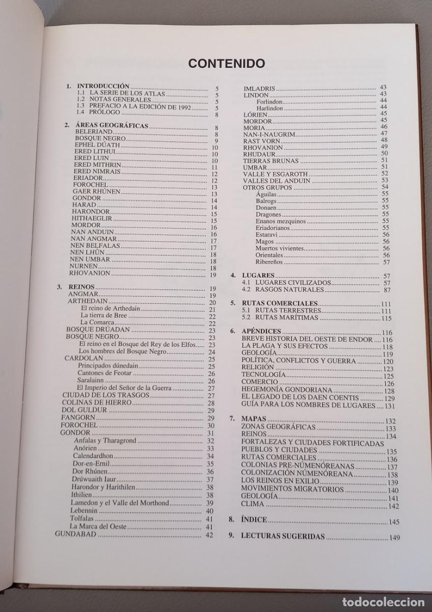 Libros: Atlas del noroeste de la tierra media. Mark Rabuck 1994 - Foto 5