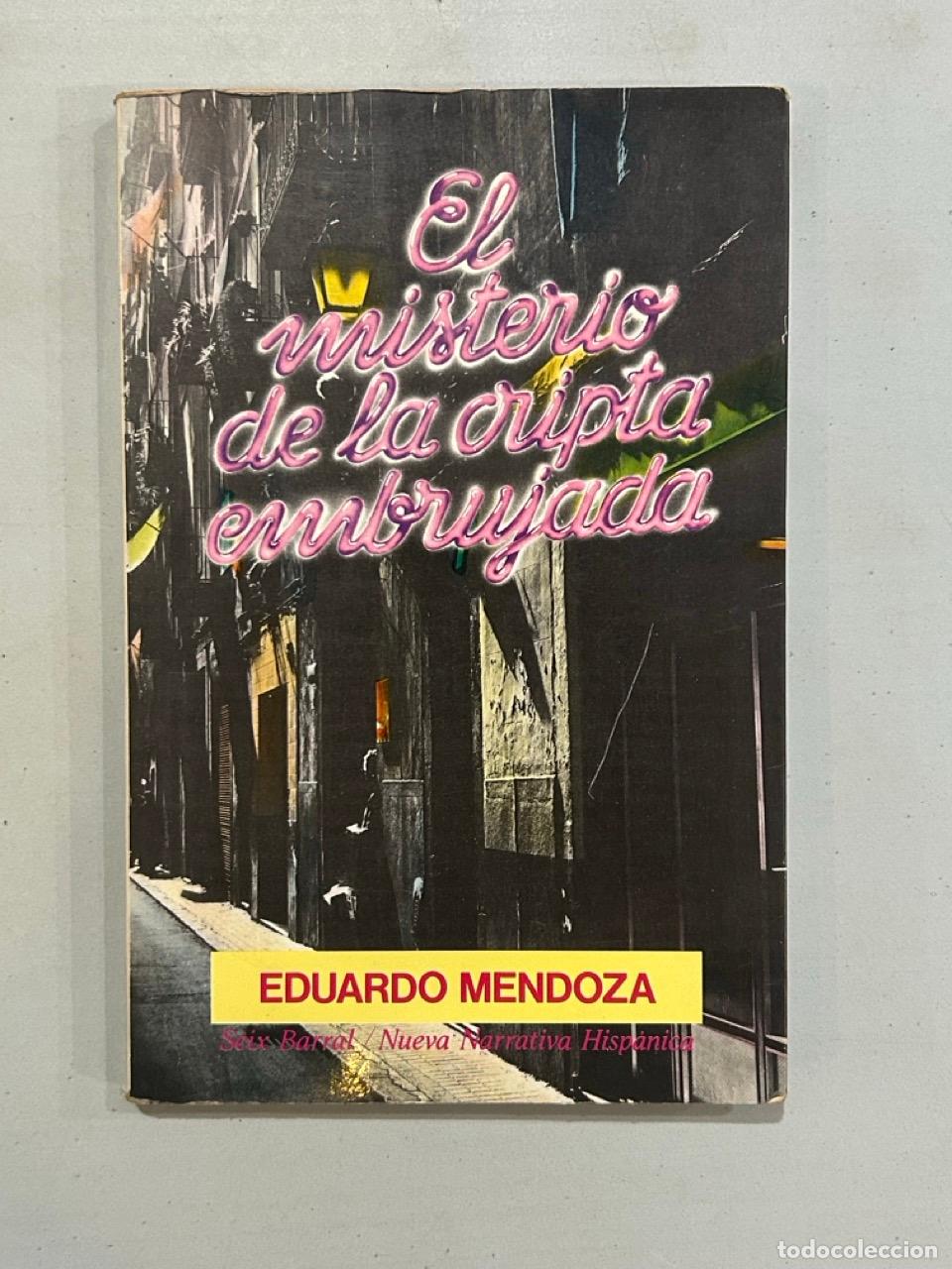 Libros: Eduardo Mendoza - El misterio de la cripta embrujada - Foto 1