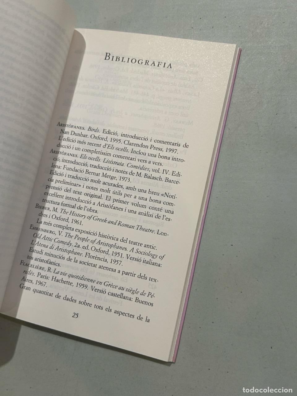 Libros: Arist&ograve;fanes - Els ocells - Foto 2