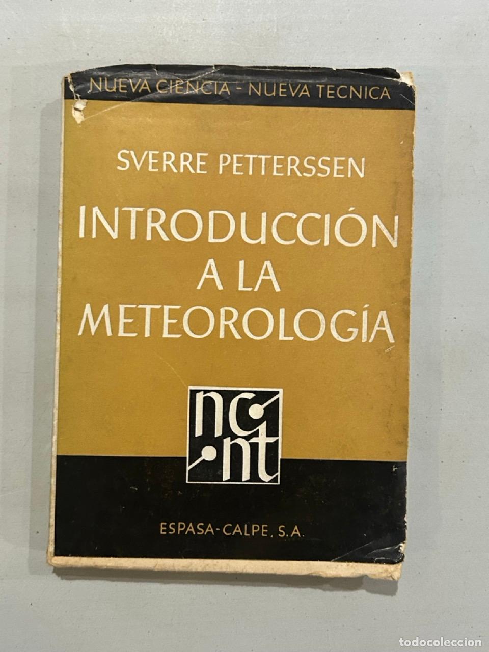 Libros: Sverre Petterssen - Introducci&oacute;n a la meteorolog&iacute;a - Foto 1