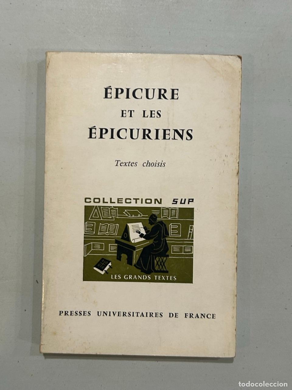 Libros: &Eacute;picure et les &eacute;picuriens
