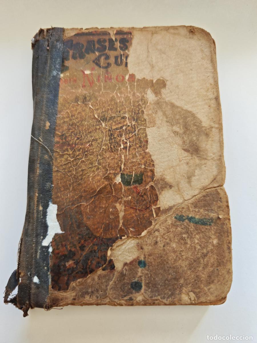 Libros: Libro antiguo frases y cuentos para ni&ntilde;os a&ntilde;o 1899 Calleja madrid - A&Ntilde;O 1901 - SATURNINO CALLEJA -