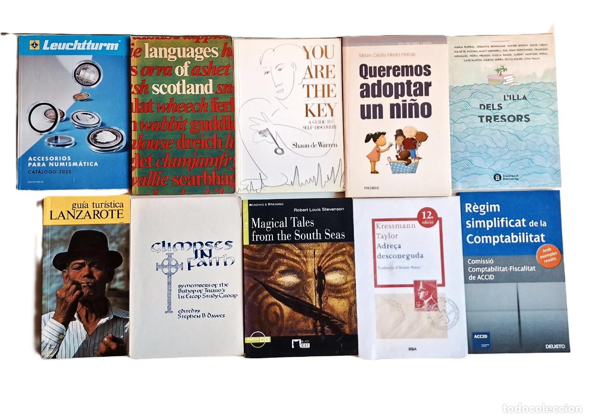 books: LOTE DE 10 LIBROS DIFERENTES