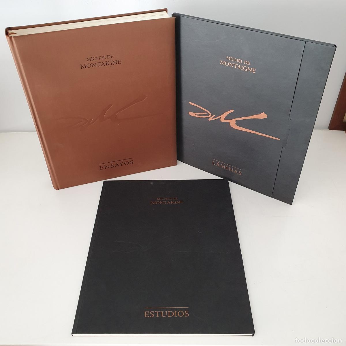 Libros: Michel de Montaigne ( Salvador Dal&iacute;, ilustraciones) - Ensayos de Michel de Montaigne