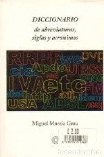 Libri di seconda mano: Diccionario de abreviaturas, siglas y acr&oacute;nimos- 9788483075005