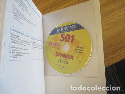 books: 501 Spanish Verbs- 9780764179846