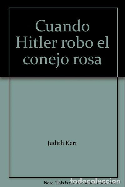 B&uuml;cher: Cuando Hitler rob&oacute; el conejo rosa- 9788420443850