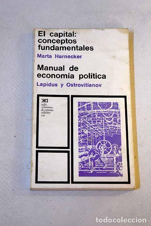 Libros: El Capital: conceptos fundamentales.- Harnecker, Marta
