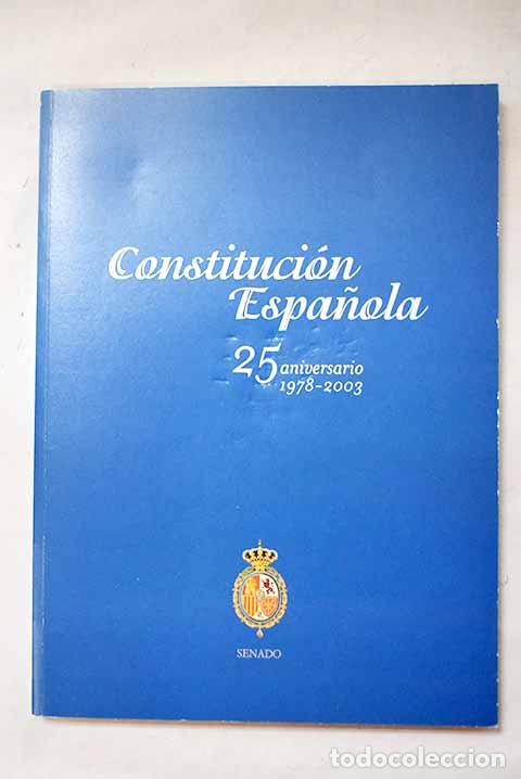 Livres: Constituci&oacute;n espa&ntilde;ola 1978, 25 aniversario