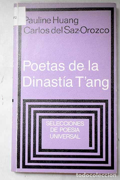 Libros: Poetas de la dinastia T ang
