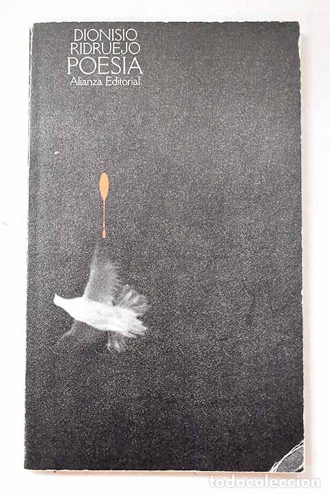 Livres: Poes&iacute;a: Ridruejo, Dionisio.- Ridruejo, Dionisio