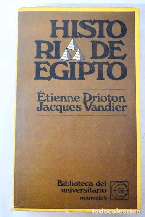 Libros: Historia de Egipto: Drioton, E..- Drioton, E.