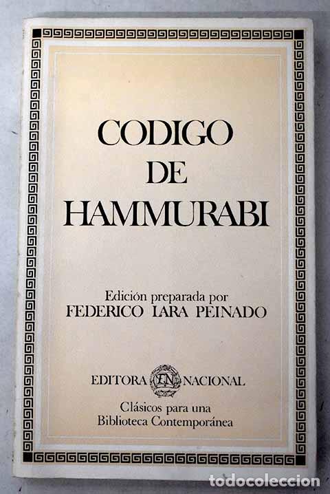 Libros: C&oacute;digo de Hammurabi: Hammurabi.- Hammurabi
