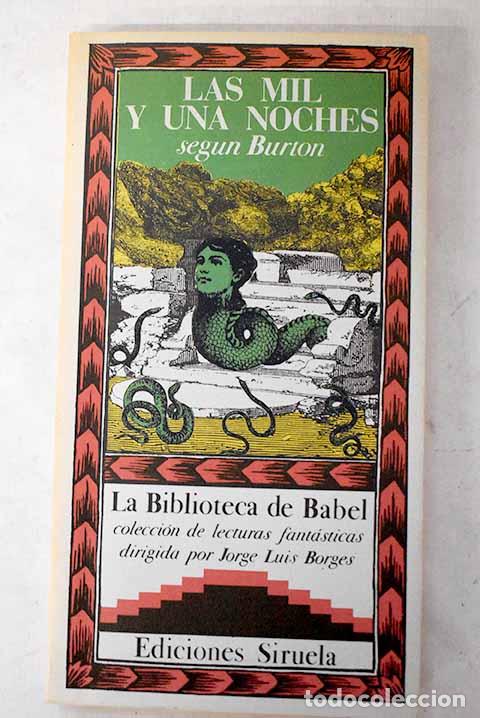 Libros: Las mil y una noches seg&uacute;n Burton