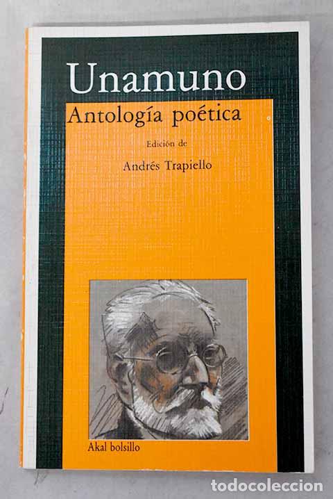 Livros em segunda m&atilde;o: Antolog&iacute;a po&eacute;tica: Unamuno, Miguel de.- Unamuno, Miguel de