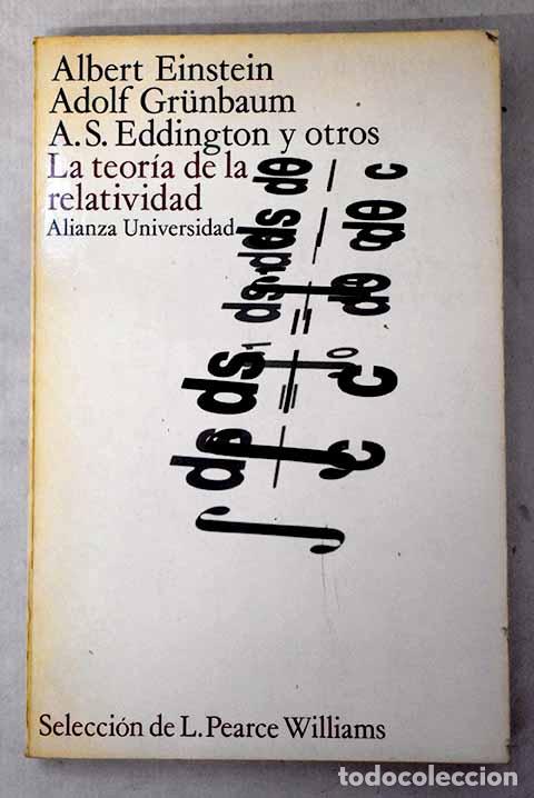 Libros: La teor&iacute;a de la relatividad: sus or&iacute;genes e impacto sobre el pensamiento moderno