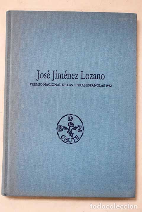 Livres: Jos&eacute; Jim&eacute;nez Lozano: