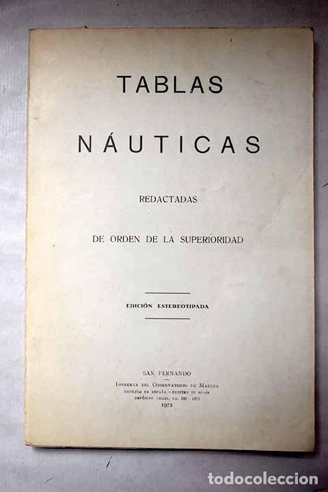 Livres: Colecci&oacute;n de tablas na&uacute;ticas.- Grai&ntilde;o, Francisco