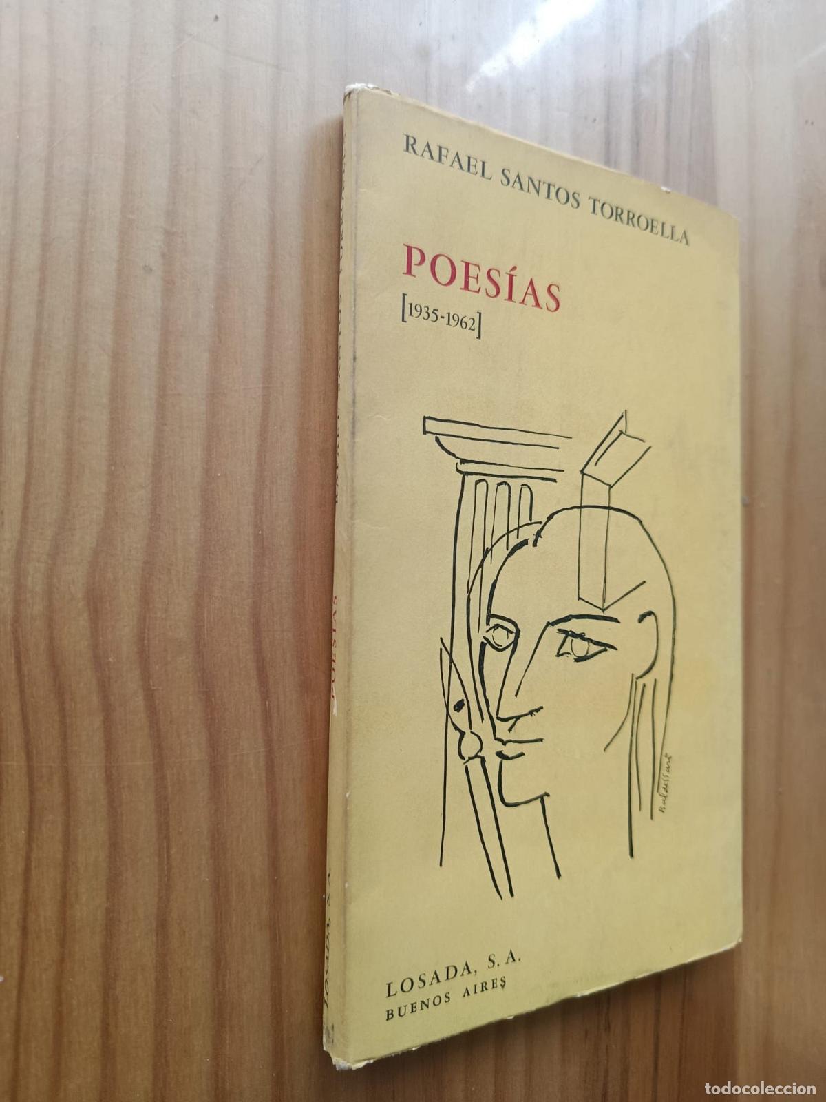 Livros em segunda m&atilde;o: Poes&iacute;as [1935-1962 (DEDICATORIA CON DIBUJO DEL AUTOR) - RAFAEL SANTOS TORROELLA.