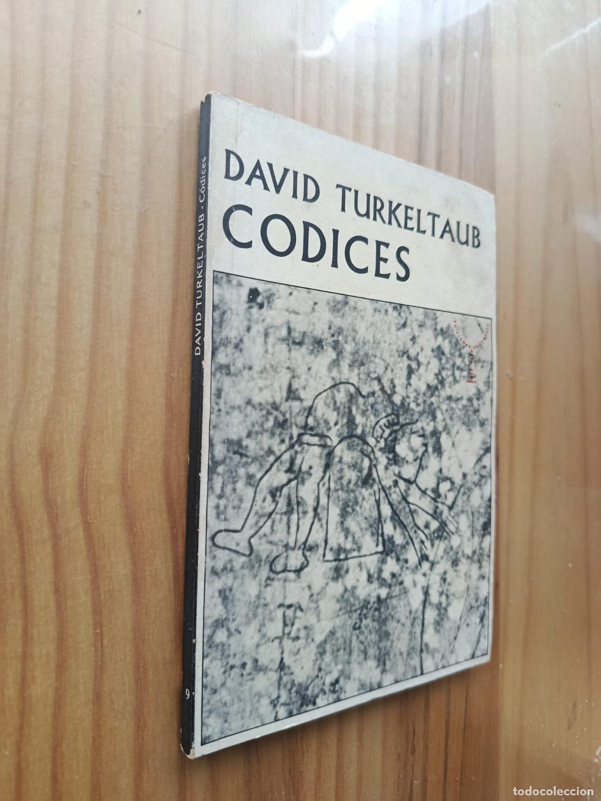 Livros em segunda m&atilde;o: C&Oacute;DICES (FIRMADO Y DEDICADO POR EL AUTOR) - DAVID TURKELTAUB