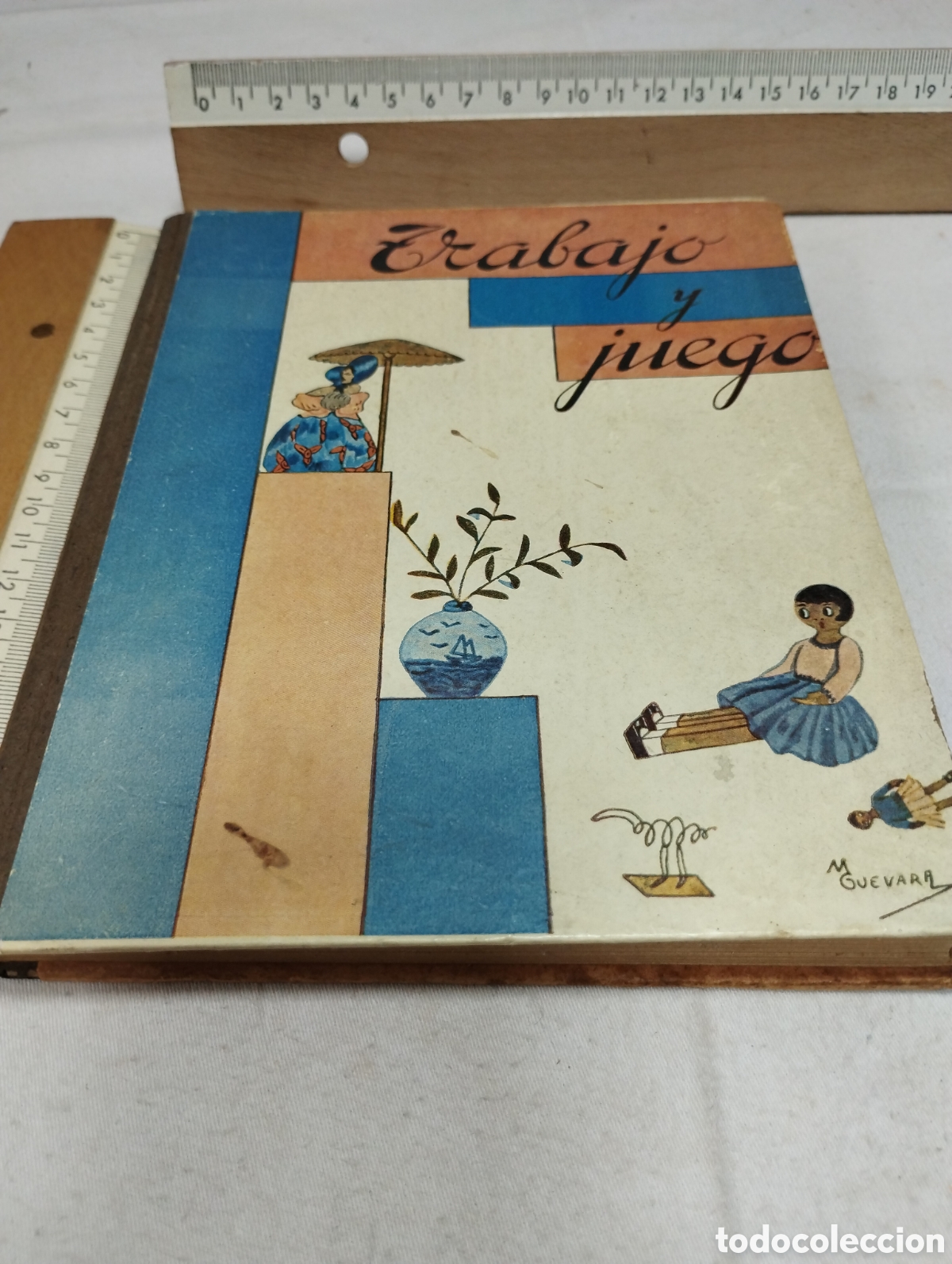 Libros: Trabajo y juego. Natividad Guevara y Josefa Satu&eacute;, 1936