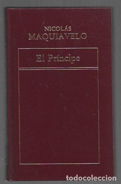 books: PRINCIPE - EL - MAQUIAVELO, NICOLAS