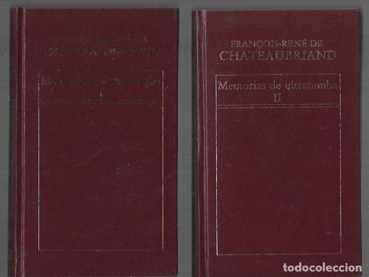 B&uuml;cher: MEMORIAS DE ULTRATUMBA (2 TOMOS) - CHATEAUBRIAND, FRAN&Ccedil;OIS RENE DE
