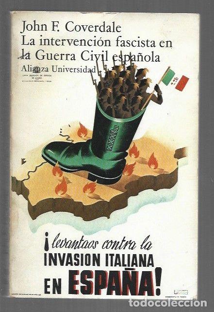 books: INTERVENCION FASCISTA EN LA GUERRA CIVIL ESPA&Ntilde;OLA - LA - COVERDALE, JOHN F.