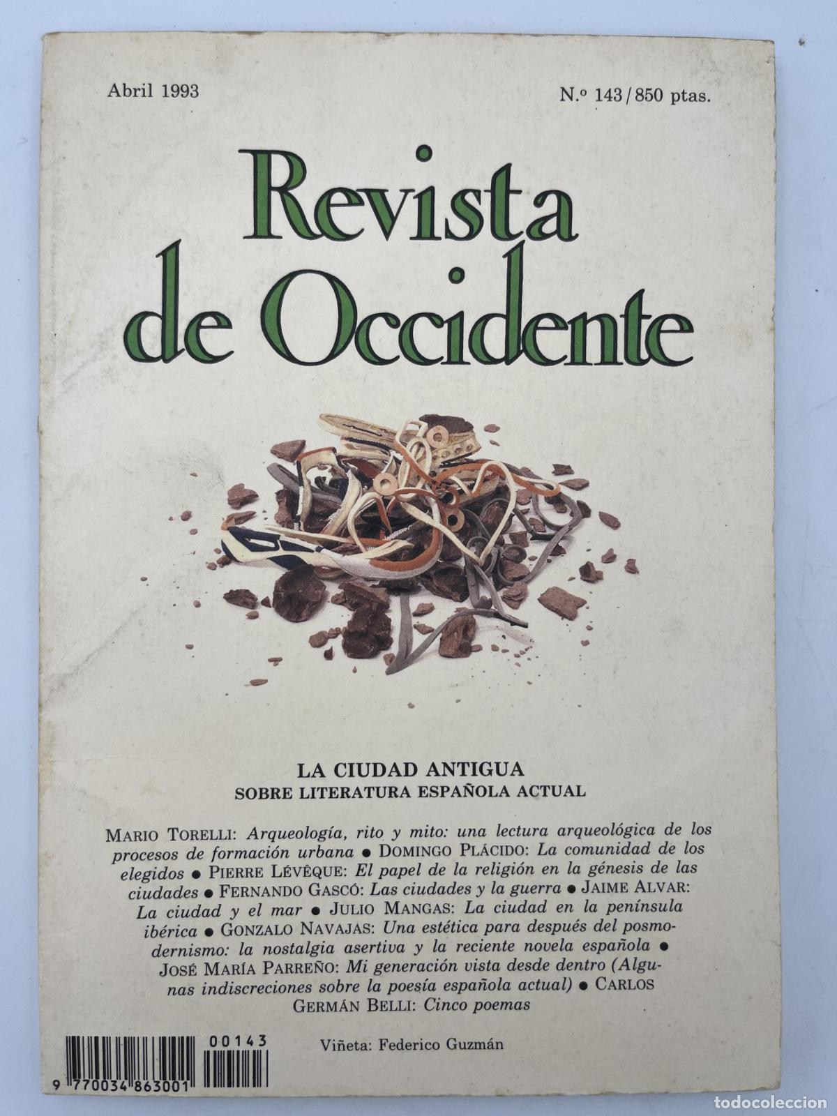 B&uuml;cher: Revista de Occidente n&ordm; 143 - Varios Autores