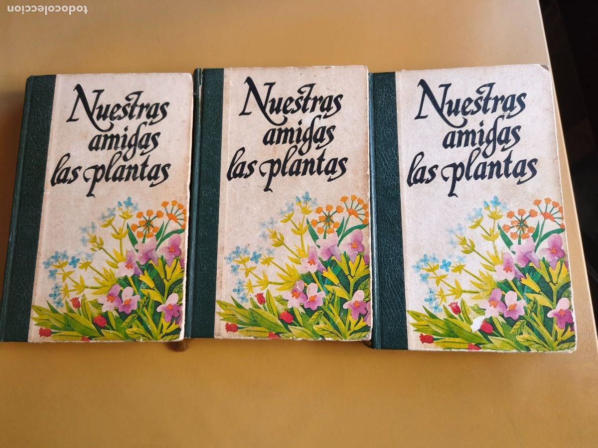 Libros: nuestras amigas las plantas, 3 tomos - Foto 1