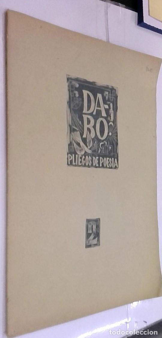 Libri di seconda mano: Dabo. Pliegos de poes&iacute;a. N&ordm; 2 - AA. VV.: