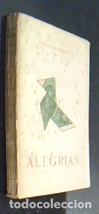 Libri di seconda mano: Alegr&iacute;as (Versos) - CUENCA, Carlos Luis de: