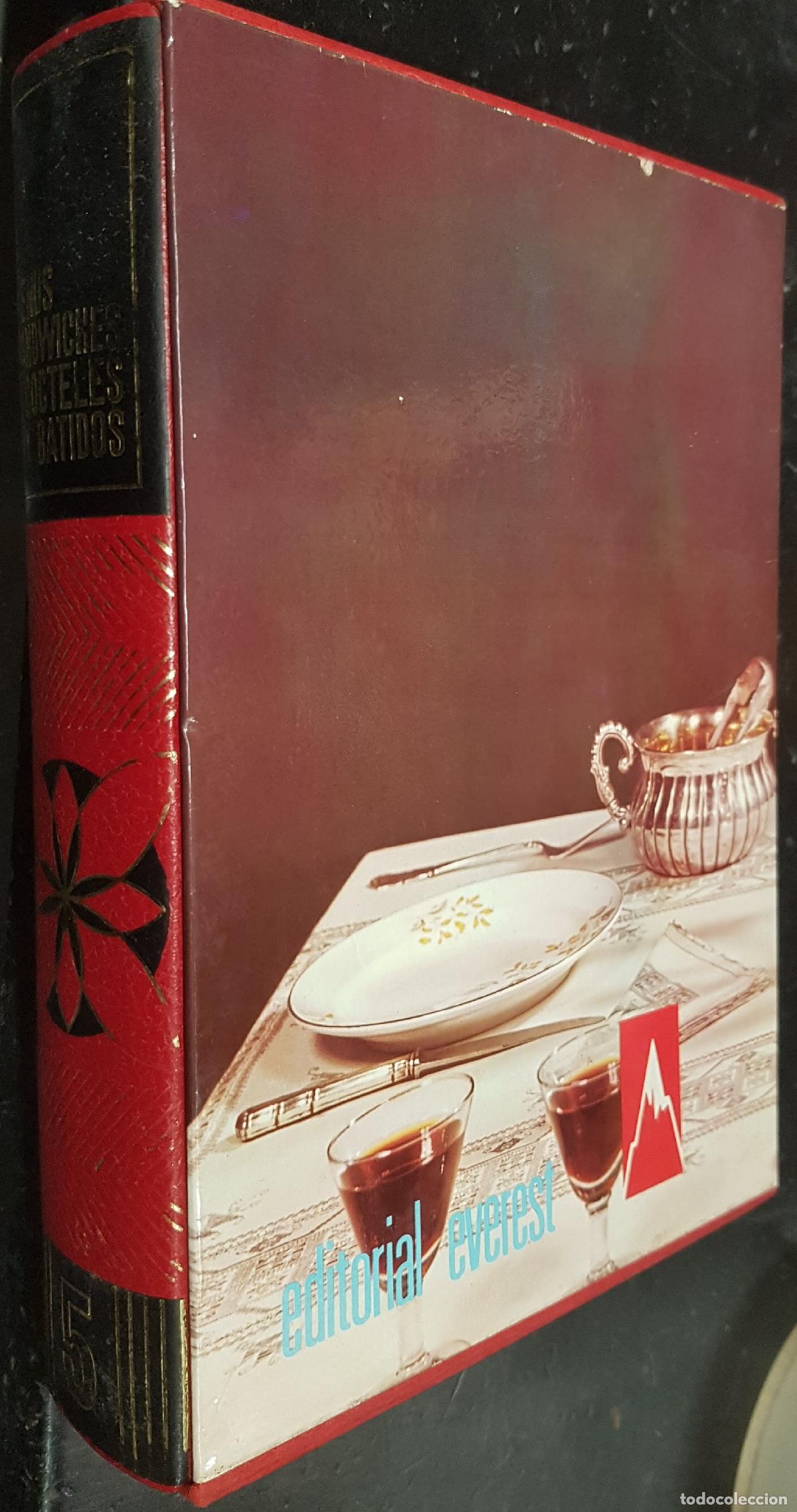 Libri di seconda mano: Enciclopedia Everest para el hogar. Men&uacute;s sandwiches, c&oacute;cteles y batidos - CALERA, Ana Mar&iacute;a: