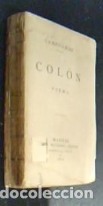 Libros: Col&oacute;n. Poema - CAMPOAMOR, Ram&oacute;n de: - Foto 1