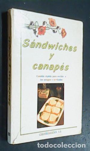 Libros: S&aacute;ndwiches y canap&eacute;s - VV. AA.: