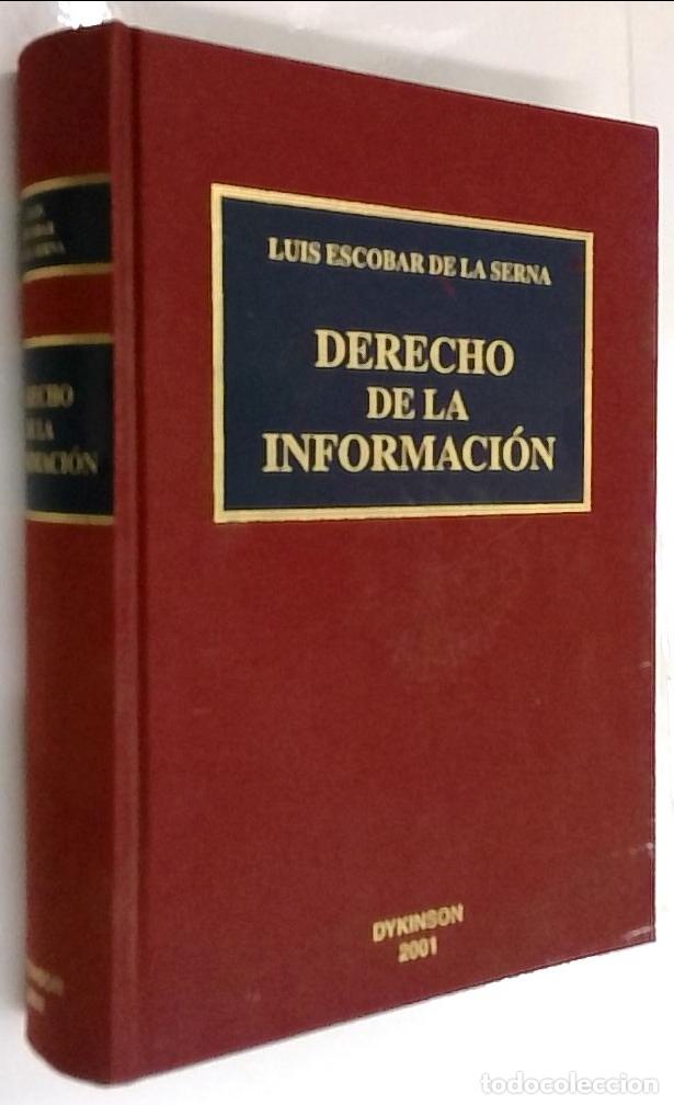 Libros: Derecho de la informaci&oacute;n. 2&ordf; edici&oacute;n - ESCOBAR DE LA SERNA, Luis: - Foto 1
