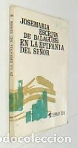 Libri di seconda mano: En la Epifan&iacute;a del Se&ntilde;or - ESCRIV&aacute; DE BALAGUER, Jos&eacute; Mar&iacute;a: