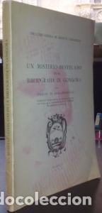 B&uuml;cher: Un misterio desvelado en la bibliograf&iacute;a de G&oacute;ngora - ENTRAMBASAGUAS Y PE&Ntilde;A, Joaqu&iacute;n de: