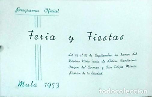 Libros: Programa oficial Feria y Fiestas del 19 al 25 de septiembre, en honor del Divino Ni&ntilde;o Jes&uacute;s de Bel&eacute;n