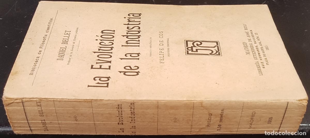 Libri di seconda mano: La evoluci&oacute;n de la industria - BELLET, Daniel: